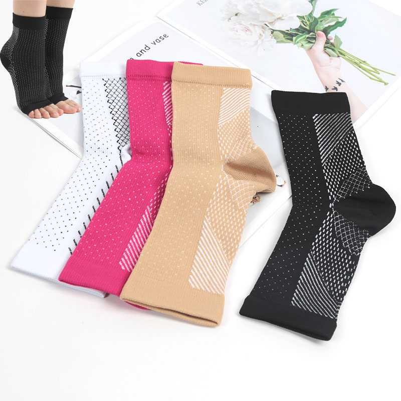 Ankle Brace Sock - Calcetines de Compresión Unisex para Alivio
