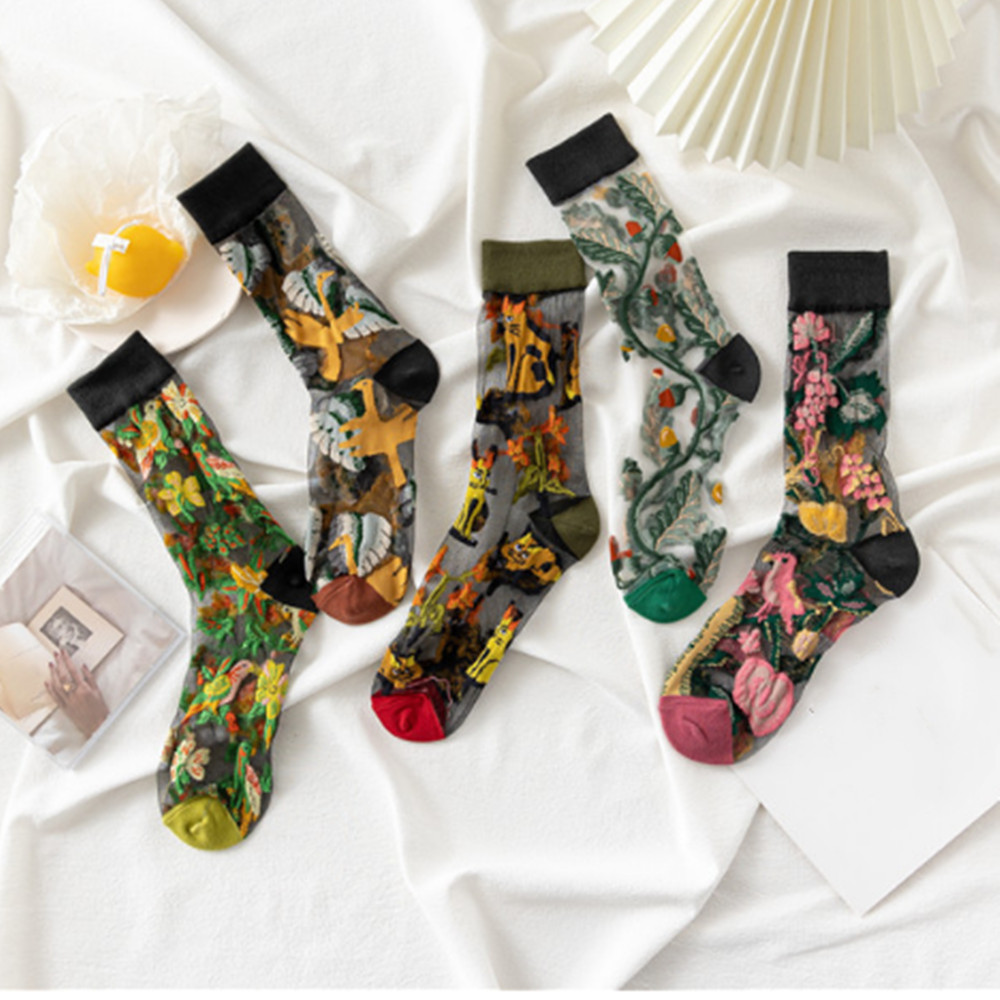 Invisibility Sock Loafer - Mujer encaje flor calcetín corto calcetines