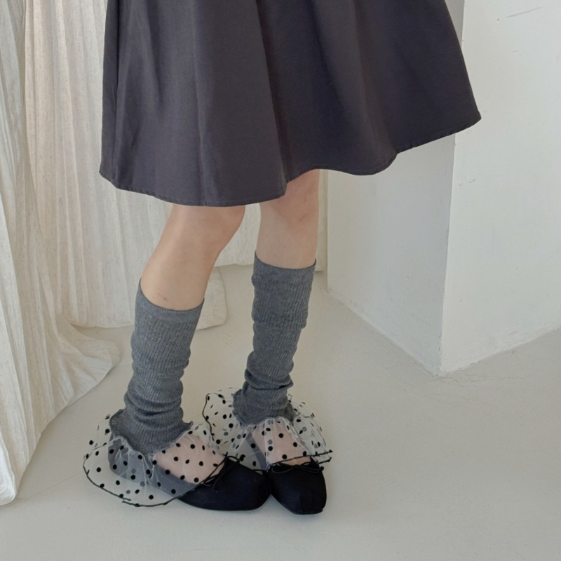 Boot Sock Slouchy - Calentadores de piernas estilo Ins Simplicity