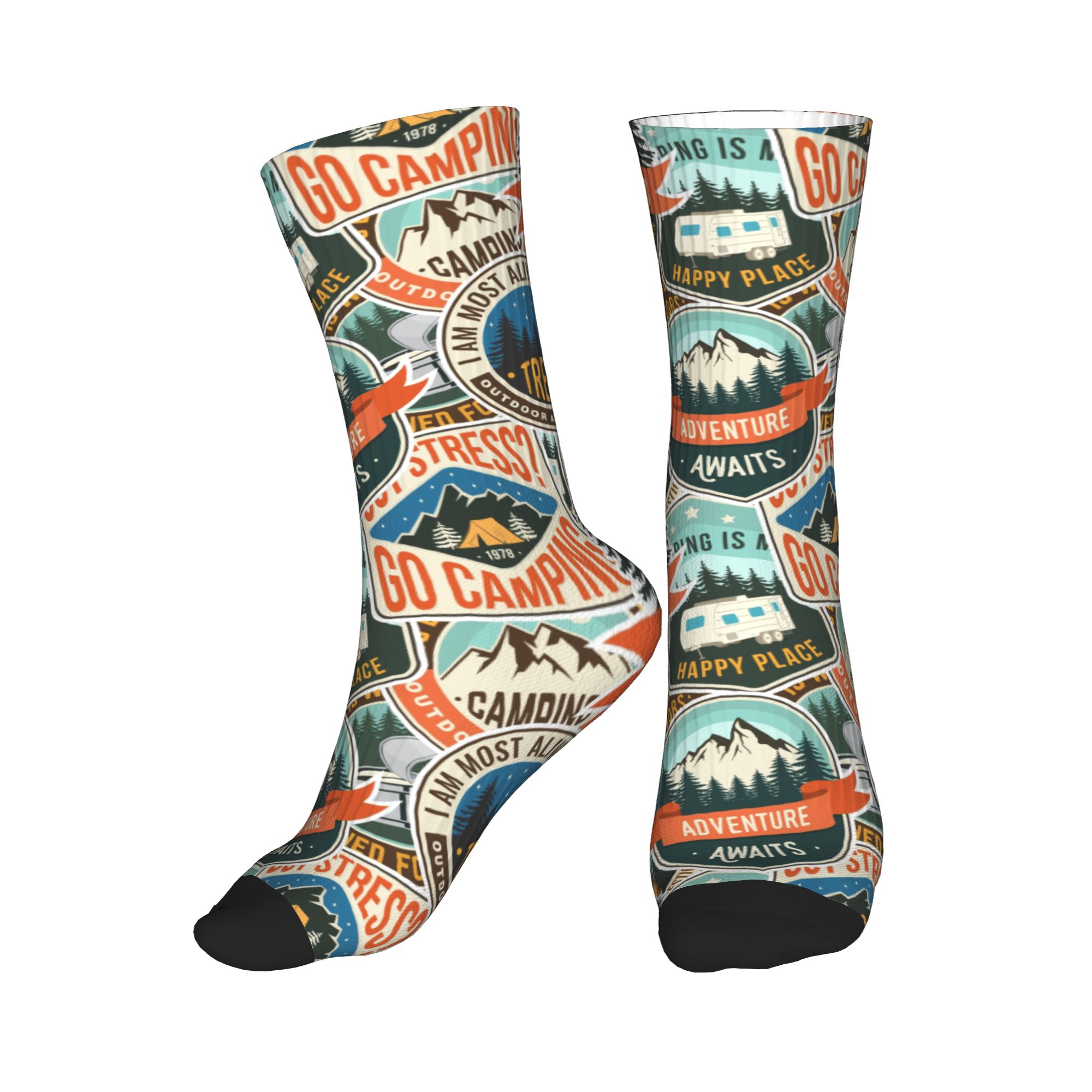 Dress Sock Men - Calcetines de vestir con estampado sin