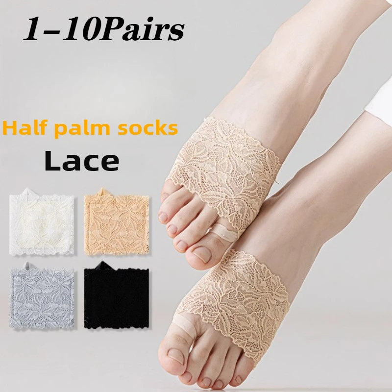 Invisibility Sock Loafer - 1-10 pares de calcetines de encaje