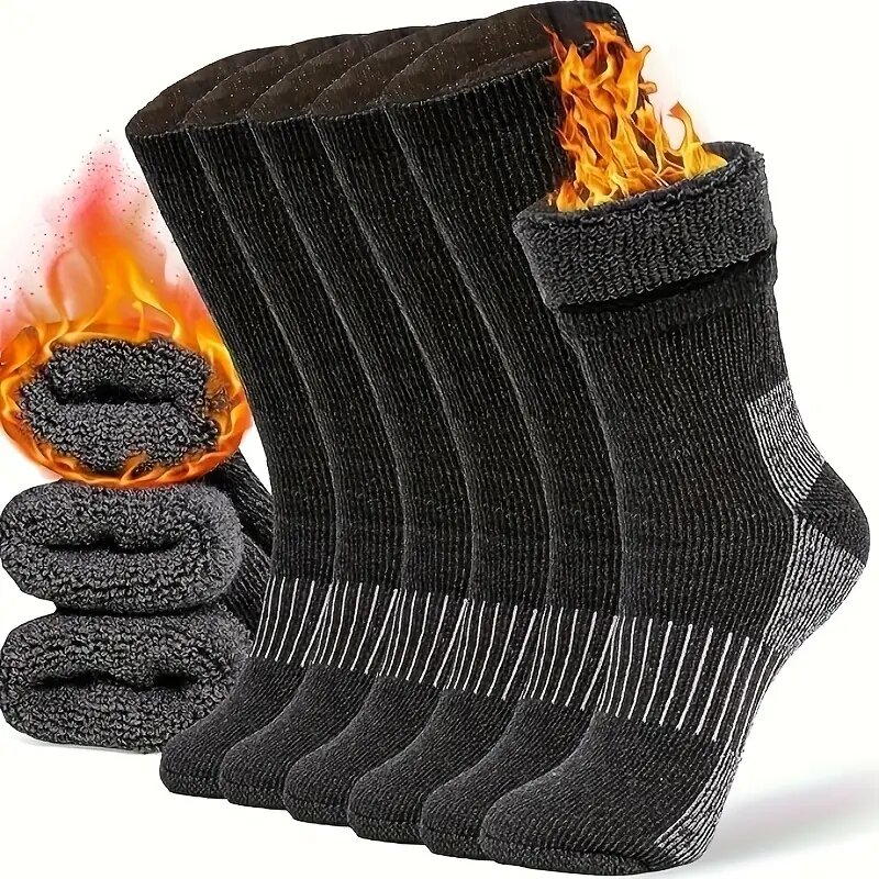 Wool Hiking Sock - Calcetines de Senderismo Merino, Calcetines Cálidos