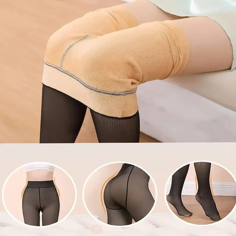 1-2 Pares de Pantimedias Térmi - Tights Pantyhose Sheer reseña y precio