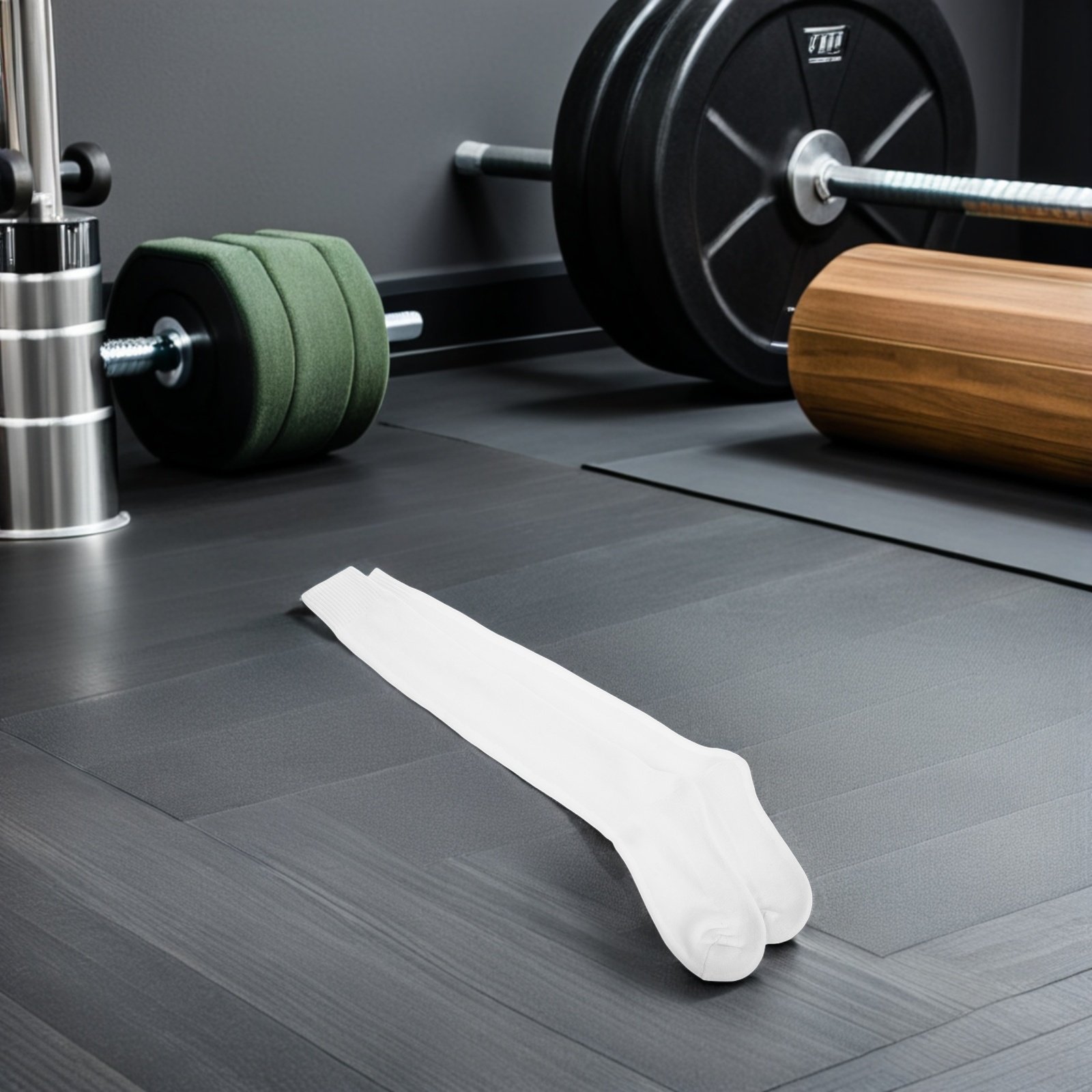 1 Par de Calcetines Blancos de - Athletic Sock Cushion reseña y precio