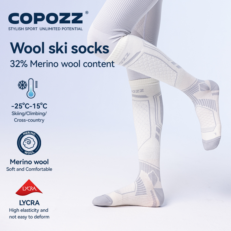 COPOZZ calcetines de esquí de  - Thermal Sock Winter reseña y precio