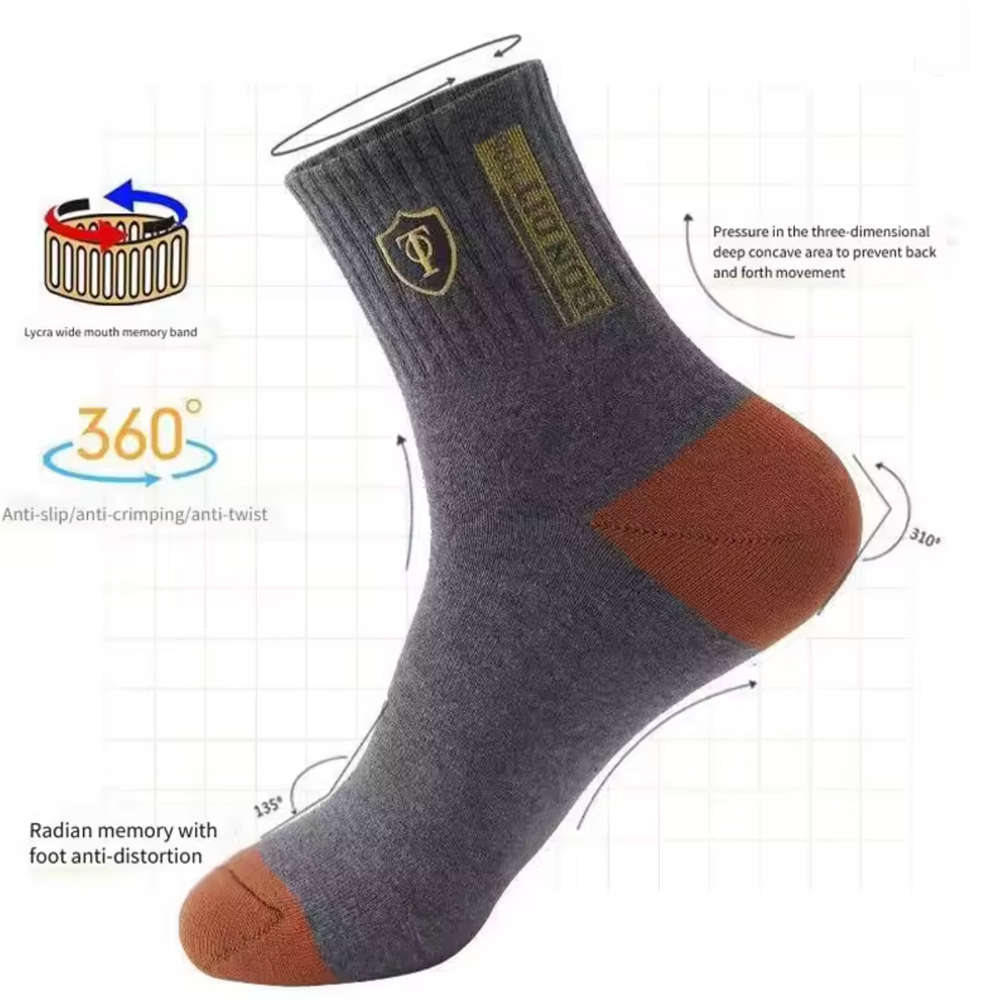 Paquete de 5/10 Calcetines Tér - Cotton Crew Sock Pack reseña y precio