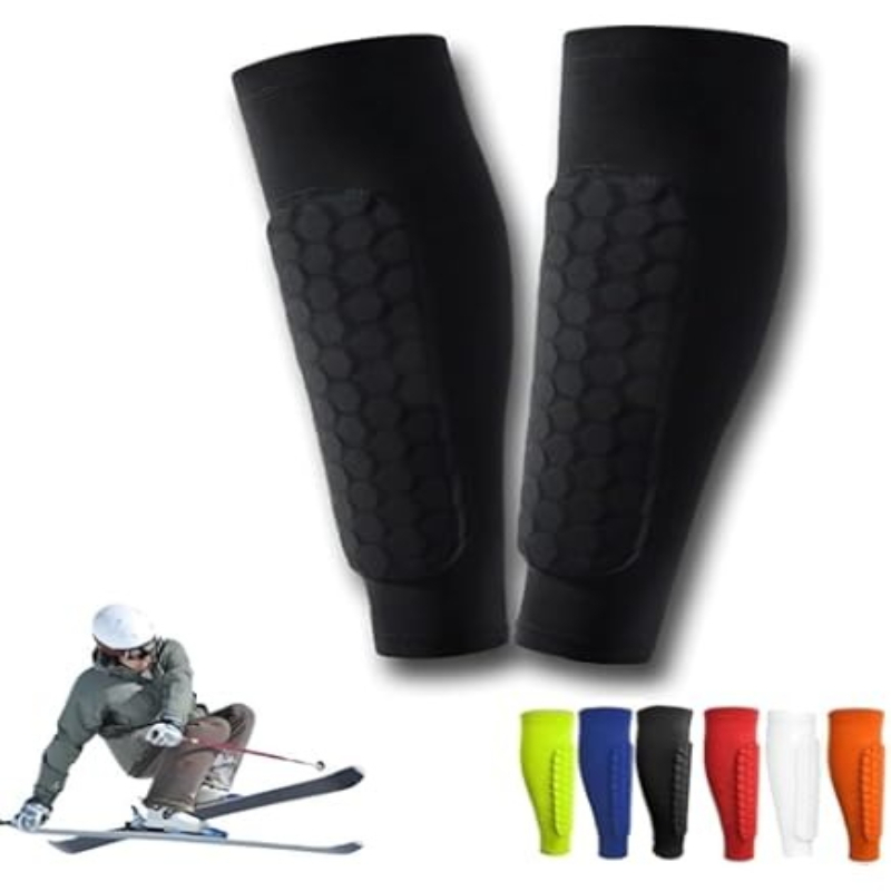 Espinilleras de fútbol, espini - Compression Sleeve Calf reseña y precio