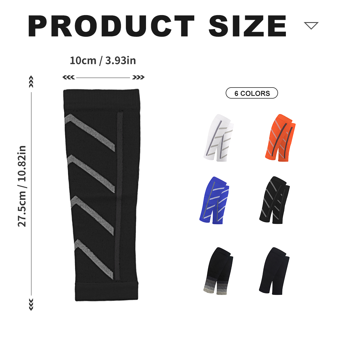 Calcetines deportivos de compr - Compression Sleeve Calf reseña y precio