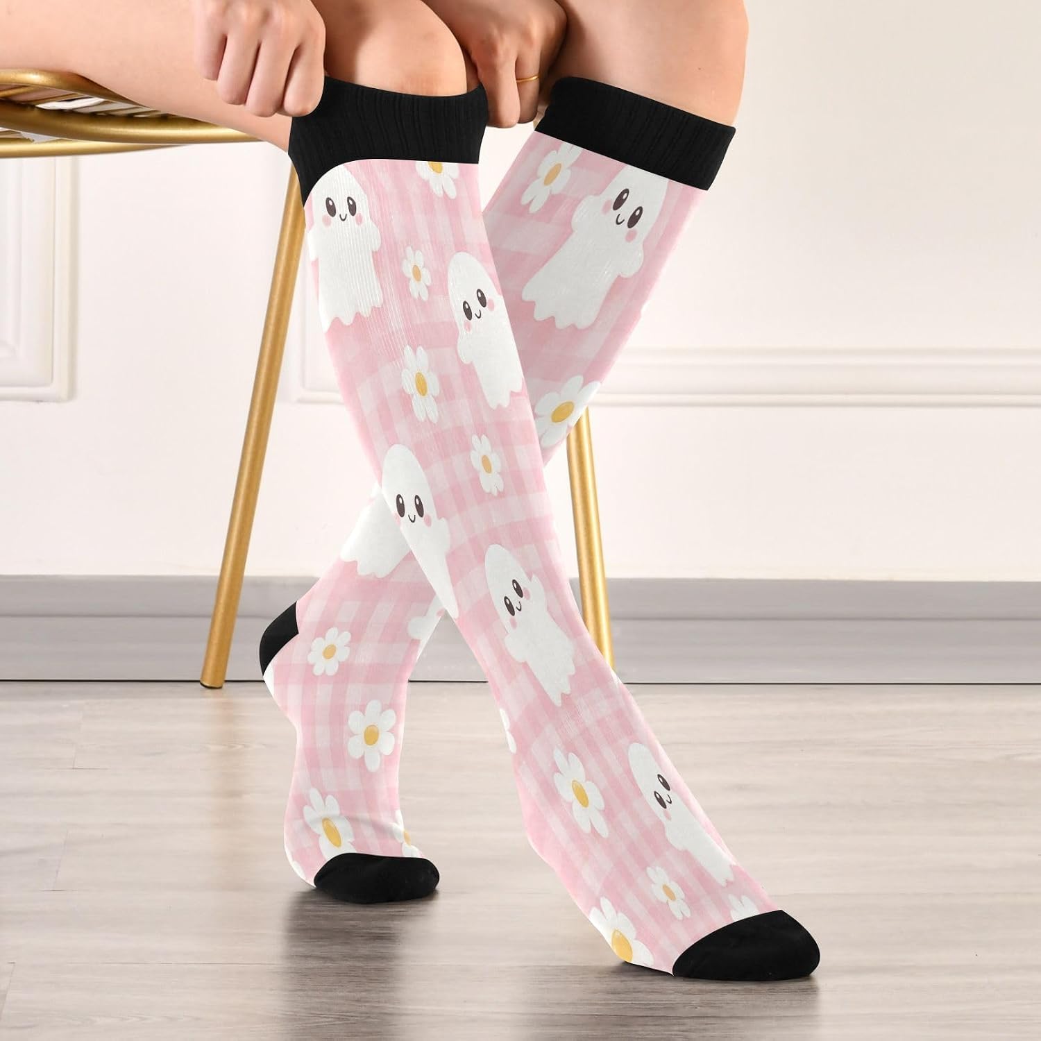 Calcetines de Compresión Happy - Knee High Sock Women reseña y precio