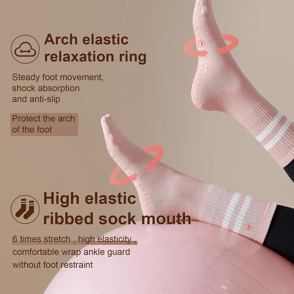 Calcetines de yoga y pilates c - Grip Sock Yoga reseña y precio