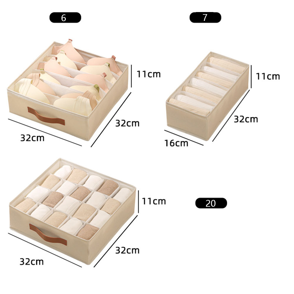Organizador de cajones plegabl - Sock Organizer Tray reseña y precio