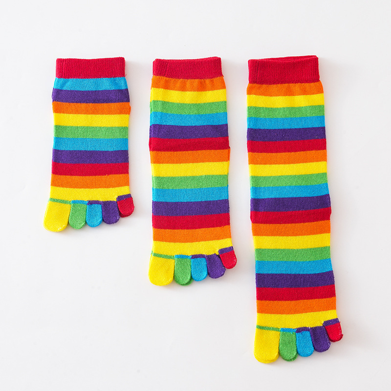 Calcetines de Mujer con Rayas  - Toe Sock Split reseña y precio