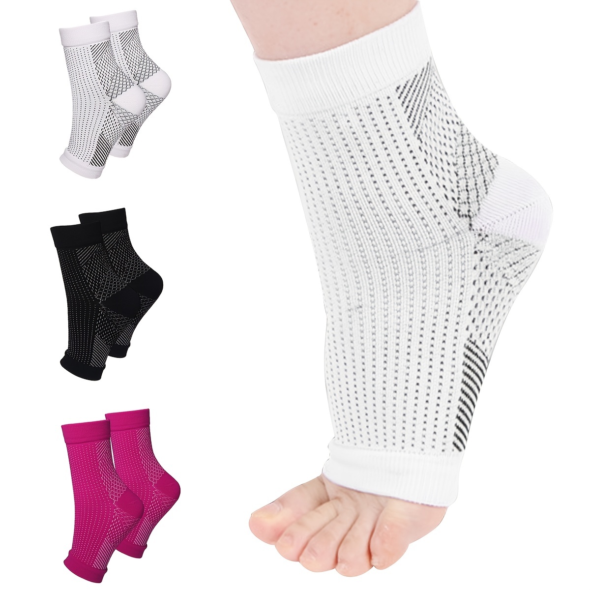 Calcetines de Soporte para Tob - Ankle Brace Sock reseña y precio