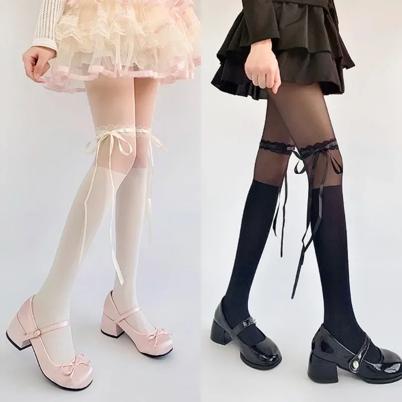 Medias de seda Lolita Cos Swee - Tights Pantyhose Sheer reseña y precio